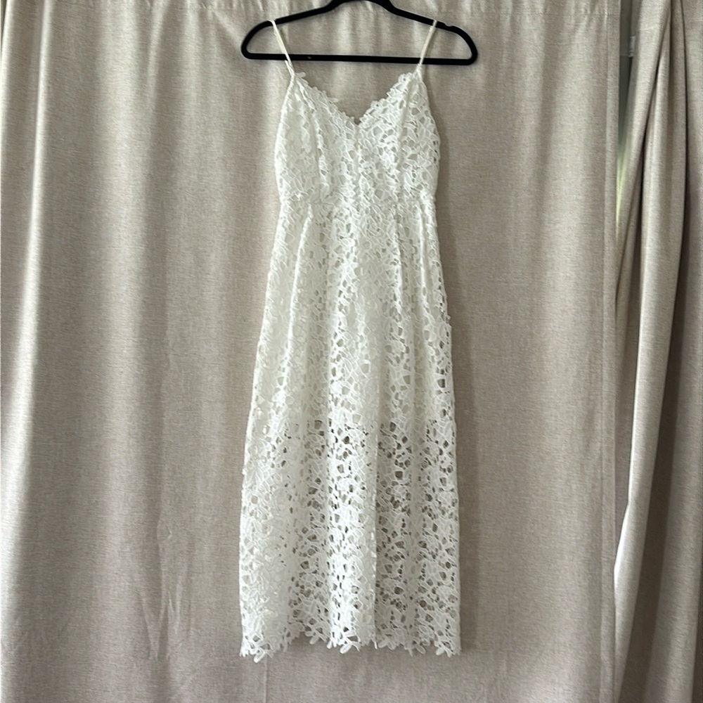 ASTR white dress